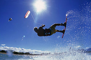 Kitesurfing in Florianopolis