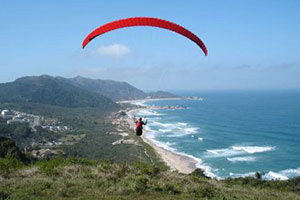 Parasailing in Florianopolis