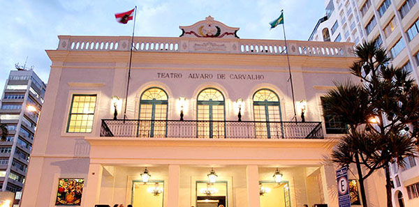 Teatro Álvaro de Carvalho in Florianopolis